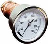 Thermomètre à capillaire boitier métal diam 52 mm +50°/+350°C