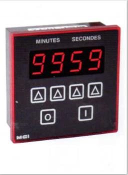Minuterie électronique MCI 694 EI2MIN  0 à 99 minutes 59 secondes 230V
