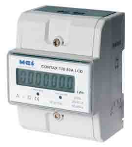 Compteur Totaliseur de kWh 80 A -230 V MCI Monophasé digital