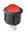Interrupteur poussoir lumineux Rouge ampoule 230 V pour découpe diamètre 20 mm